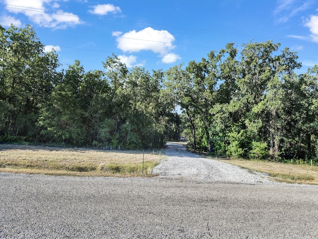 view of road