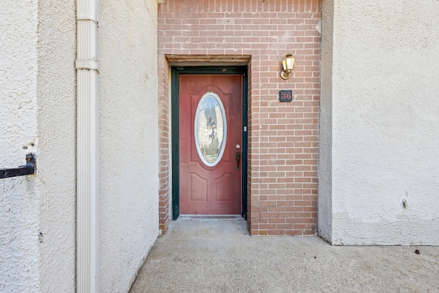 view of property entrance