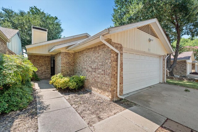 ranch-style house with a garage