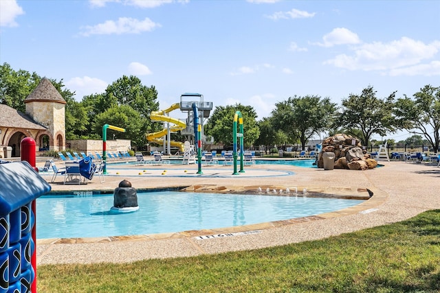 view of pool