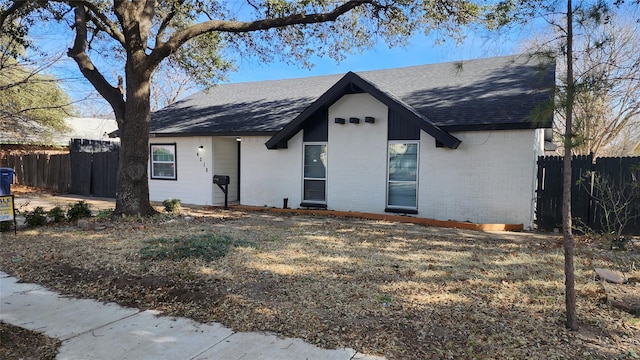 view of ranch-style house