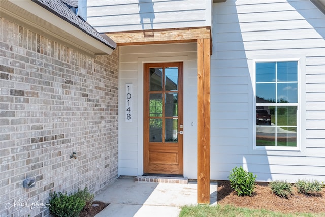 view of entrance to property