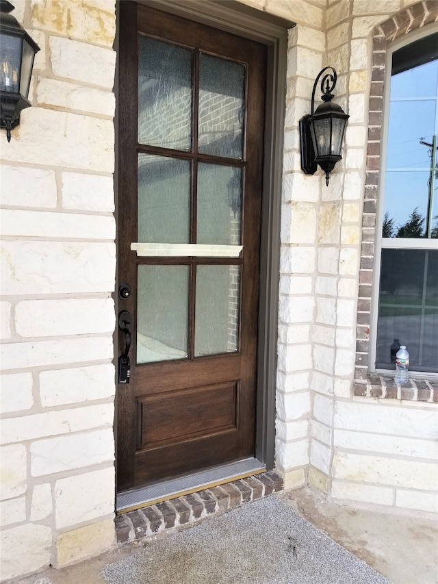 view of entrance to property