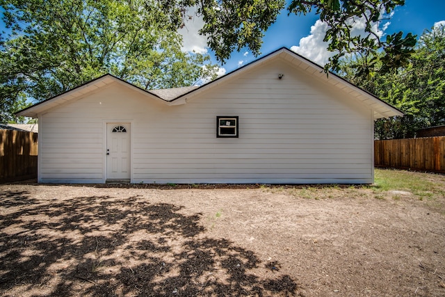 view of property exterior