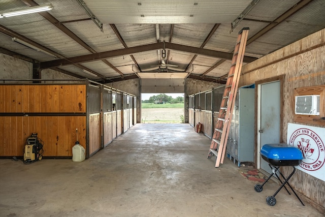 view of stable