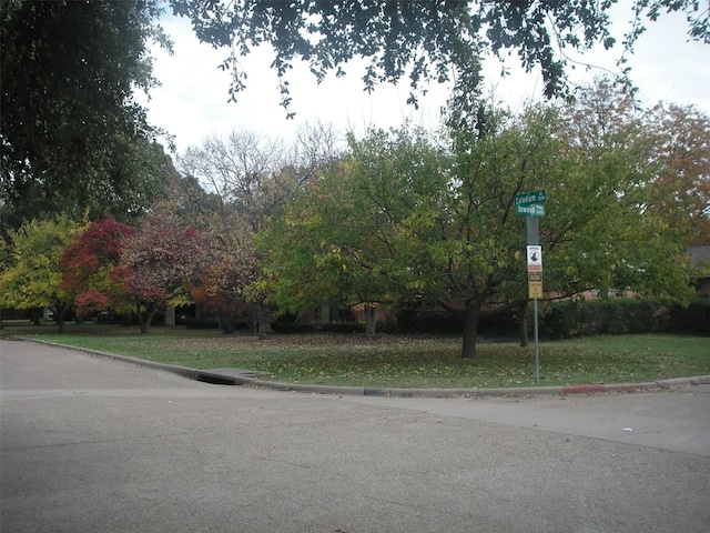 view of street