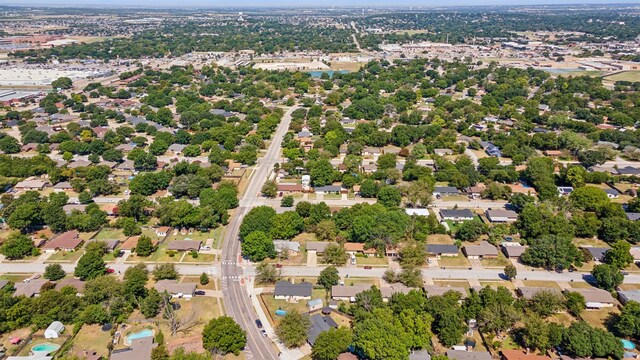 drone / aerial view