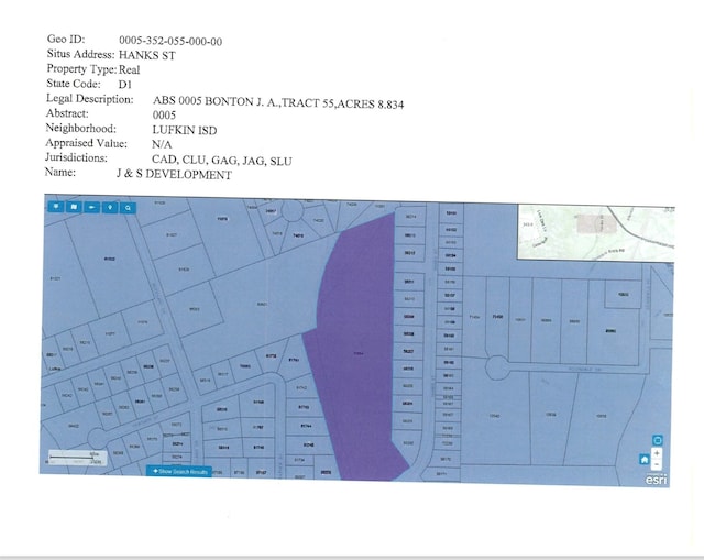 Listing photo 2 for TBD Hanks St, Lufkin TX 75904