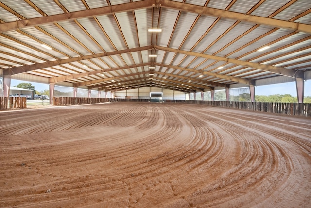 view of stable