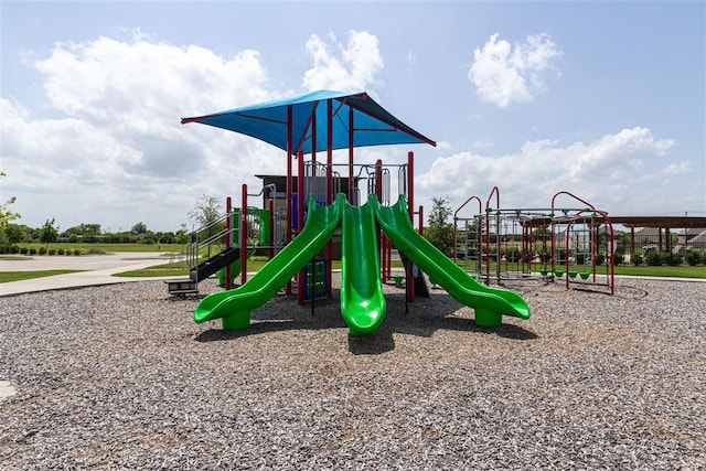 view of play area