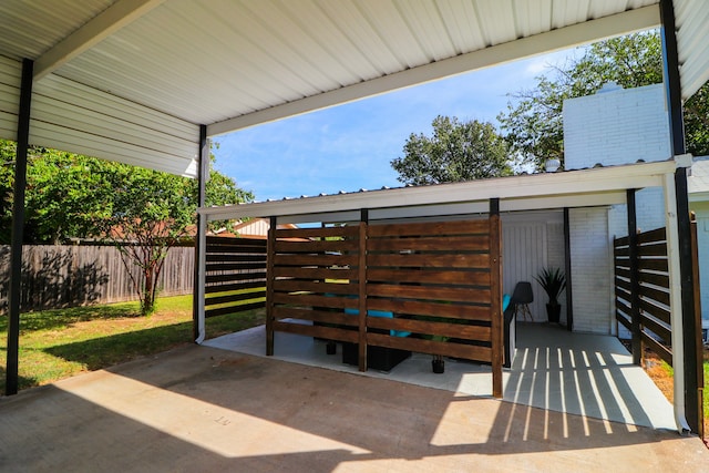 view of patio