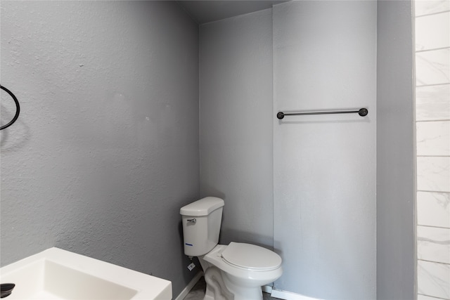 bathroom with toilet