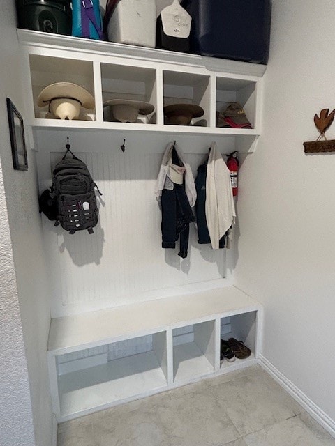 view of mudroom