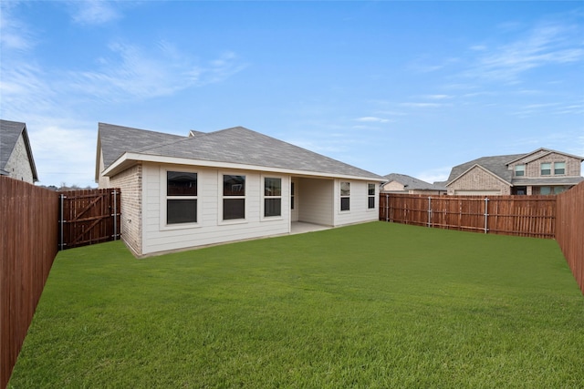 3476 N Crowley Cleburne Rd, Fort Worth, TX 76123 - back of house with a yard