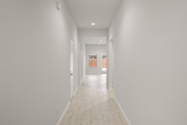 3476 N Crowley Cleburne Rd, Fort Worth, TX 76123 - corridor with light hardwood / wood-style flooring