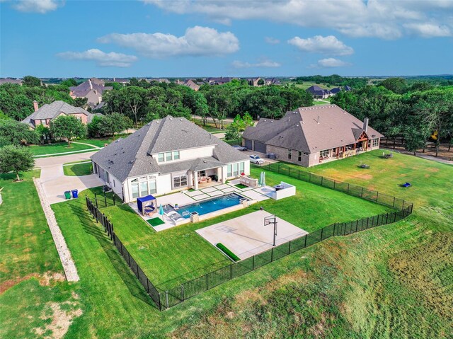 168 Falcon Point Dr, Heath, TX 75032 - drone / aerial view