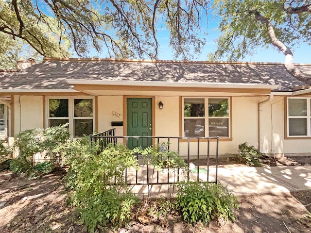 view of ranch-style home