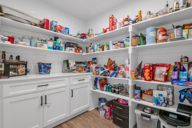 view of pantry