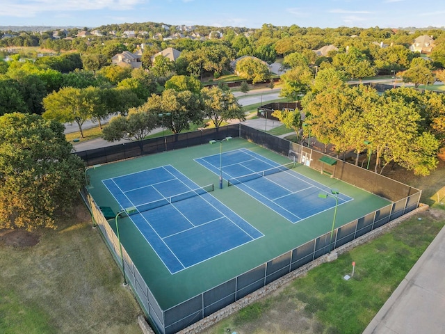 view of sport court