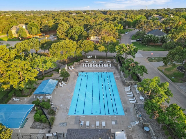 view of swimming pool