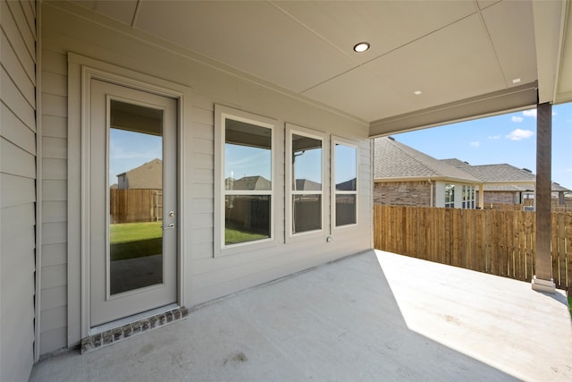 view of patio / terrace