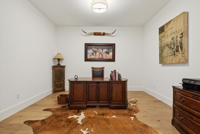 5270 Town And Country Blvd Unit 113, Frisco, TX 75034 - office area with light wood-style flooring and baseboards