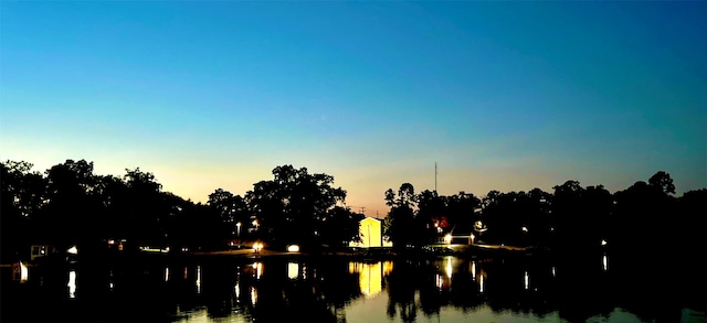 view of water feature