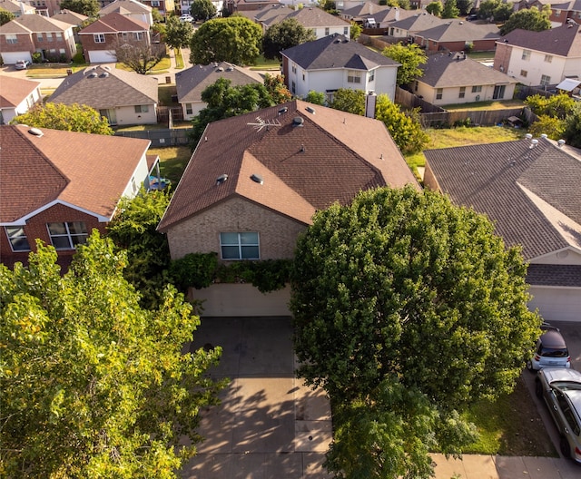 aerial view