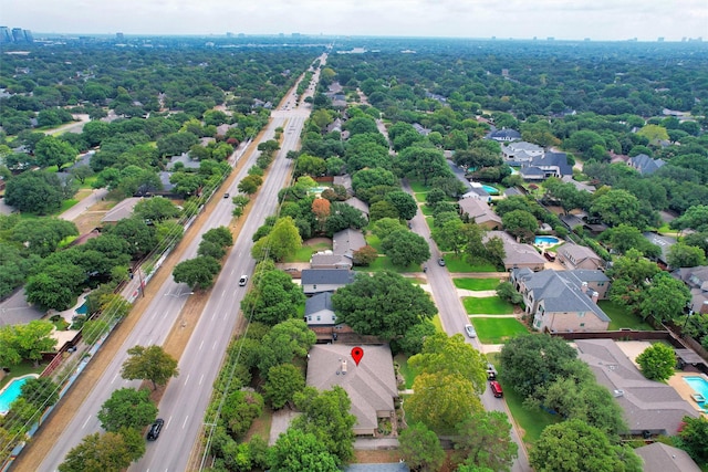 aerial view