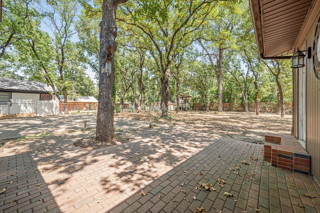 view of patio