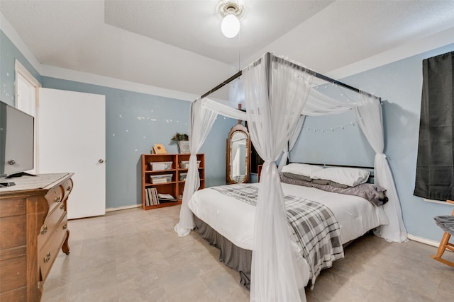 view of tiled bedroom