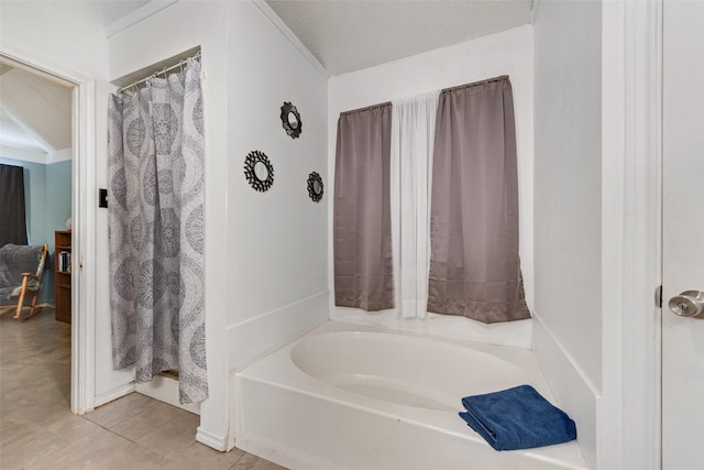201 Anita Ln, Waxahachie, TX 75165 - full bath with a bath and tile patterned flooring