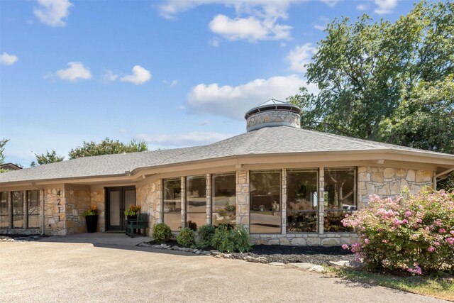 view of rear view of house