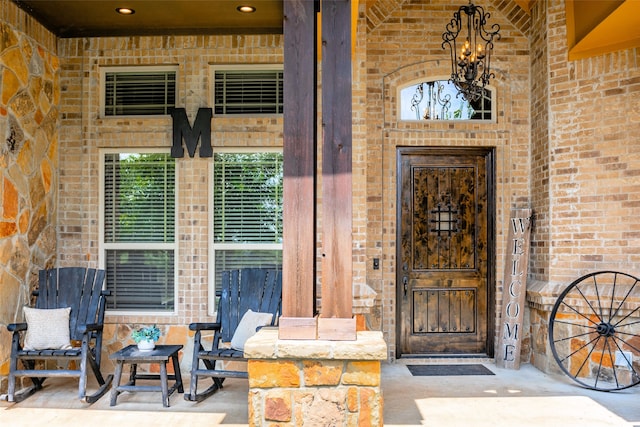 view of entrance to property