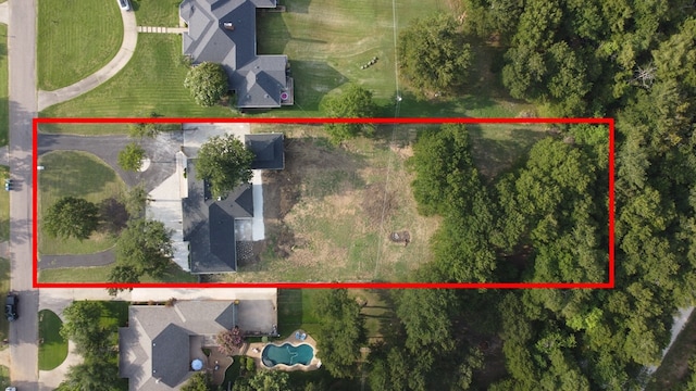 1900 Carriage Estates Rd, Sherman, TX 75092 - aerial view of property's location with property parcel outlined