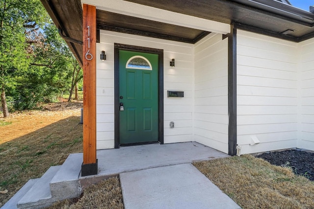 view of entrance to property