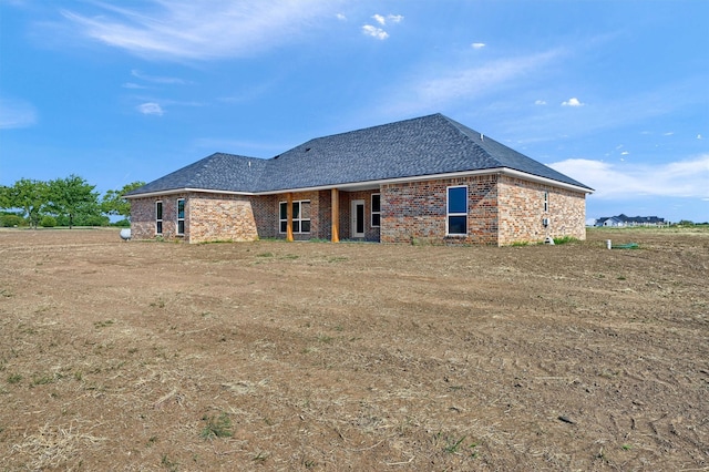 view of back of property