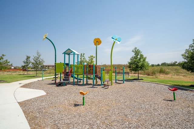 view of play area