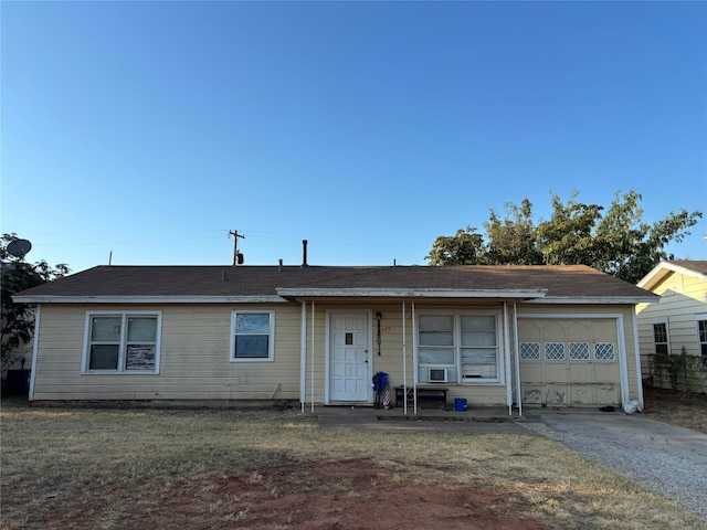 view of ranch-style house