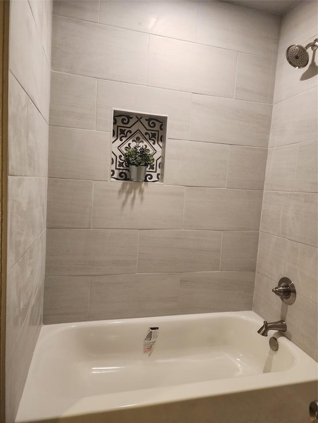 bathroom featuring shower / bathtub combination