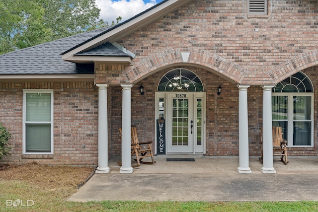 view of entrance to property