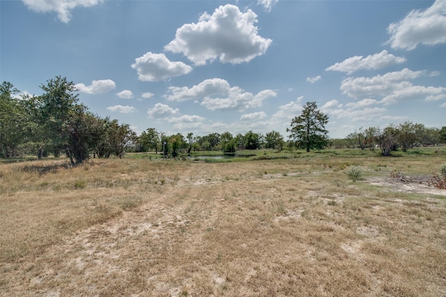 view of landscape with a rural view