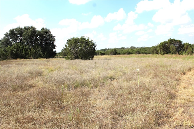 view of nature with a rural view