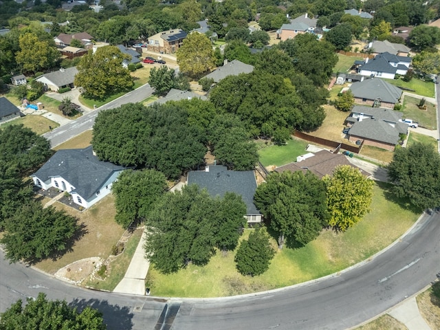 drone / aerial view featuring a residential view