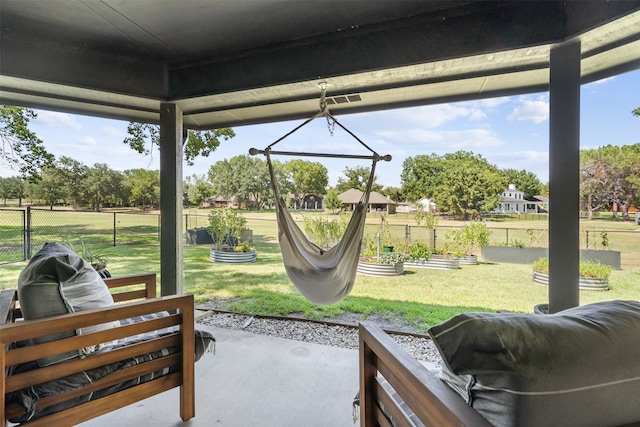 view of patio