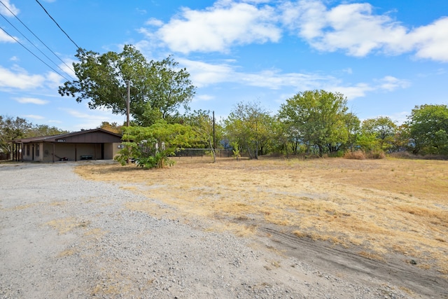 view of yard