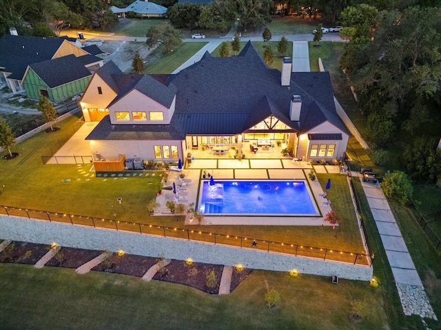 9 Meadowlake Dr, Heath, TX 75032 - aerial view