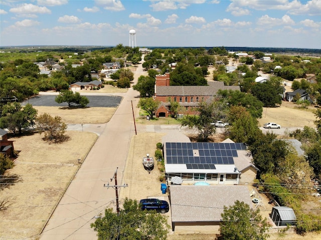 aerial view