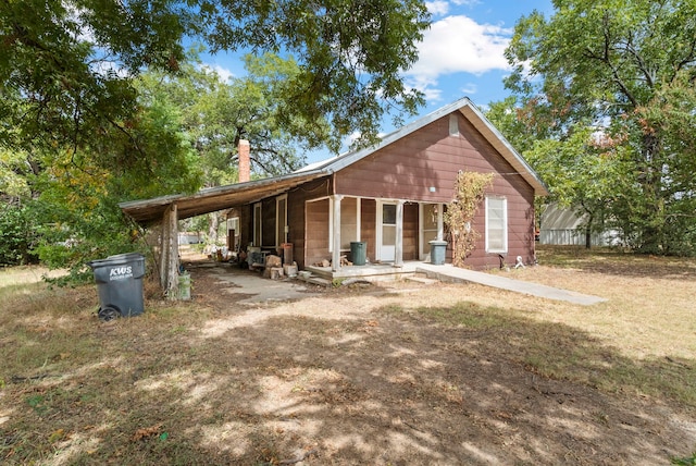 view of rear view of house