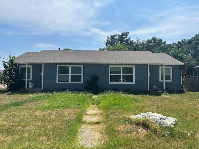 1310 Stone Dr, Irving, TX 75061 - single story home with a front lawn and a shingled roof